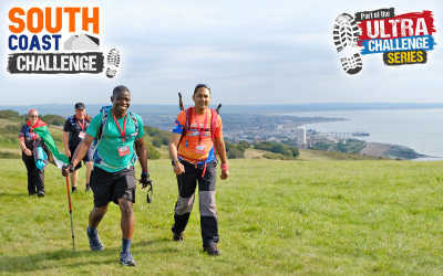 South coast challenge walkers